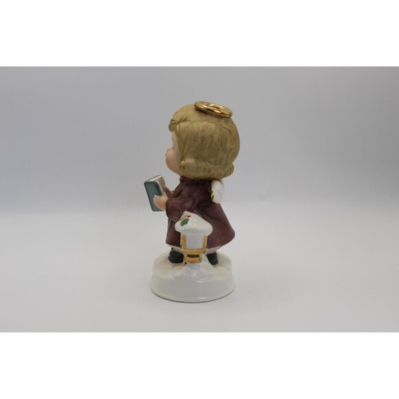 Vintage Josef Originals December Birthday Girl Figurine - 1950s Japan Ceramic - Picture 4 of 8